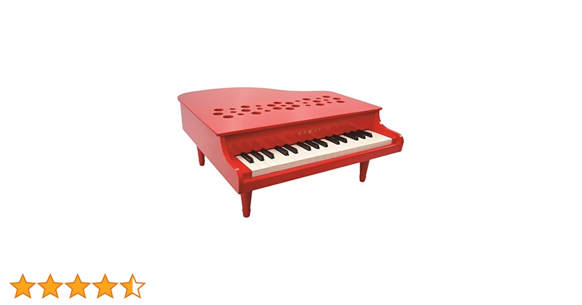 Amazon.co.jp: 河合楽器製作所 KAWAI ミニピアノP-32 レッド 本体